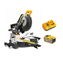DCS781Z1 DeWALT FLEXVOLT 54V skersinio pjovimo staklės 305 mm (1x15.0 Ah)