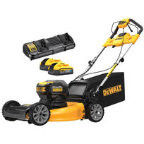 DCMWSP564H2 DeWALT 2x18V XR akumuliatorinė savaeigė žoliapjovė (2x5.0 Ah)