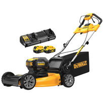 DCMWSP564P2 DeWALT 2x18V XR akumuliatorinė savaeigė žoliapjovė (2x5.0 Ah)