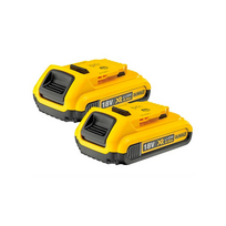 DCB183D2 DeWALT 18V baterijos (2x2.0 Ah)