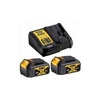 DCB115M2 DeWALT 18V baterijų ir kroviklio rinkinys (2x4.0 Ah)