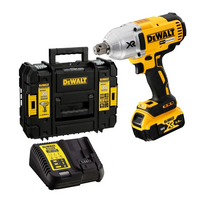 DCF897P1 DeWALT 18V 3/4" smūginis veržliasukis (1x5.0 Ah)