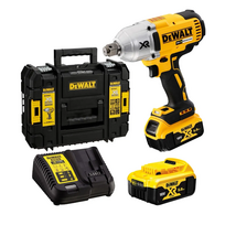 DCF897P2 DeWALT 18V 3/4" smūginis veržliasukis (2x5.0 Ah)