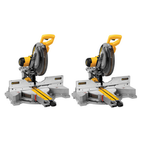 2 x DWS780XPS DeWALT 305 mm slankus skersinis pjūklas