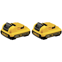 2 x DCB127 DeWALT 12V 2.0 Ah Li-ion akumuliatorius