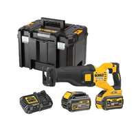 DCS389T2 DeWALT FLEXVOLT 54V tiesinis pjūklas (2x6.0 Ah)