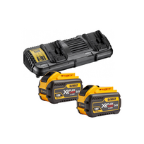 DCB132Y2 DeWALT FLEXVOLT 54V baterijų ir kroviklio rinkinys (2x12.0 Ah)