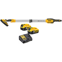DCE800P2 DeWALT 18V sienų ir lubų šlifuoklis "žirafa" (2x5.0 Ah)