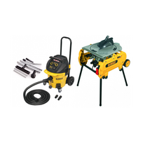 D27107XPS DeWALT elektrinis vartomas pjūklas + DWV902MKIT siurblys