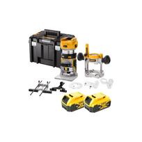 DCW604P2 DeWALT 18V freza (2x5.0 Ah)