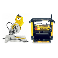 DWS777 DeWALT 216 mm skersavimo pjūklas + DW733 reismusinės obliavimo staklės (Type 11)