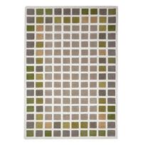 Rankų darbo žalios spalvos iš vilnos kilimas 140x200 cm Renga Wool – Flair Rugs
