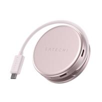 Satechi OntheGo 5-in-1 Multiport Adapter for MacBook Neo - Blush