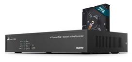 TP-LINK Vigi NVR1004H-4P-2TB Black