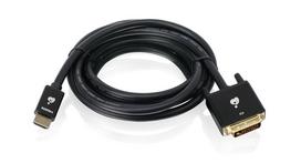 IOGEAR 4K @ 30Hz HDMI to DVI  Converter Cable GHDDVIC4K3, 2