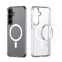 Dux Ducis Clin Mag phone case with MagSafe support for Samsung Galaxy S26 FE (S741) transparent