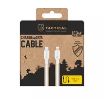 Tactical Stitch Thread data transfer and charging cable | USB-C to Lightning | 0.3m | white