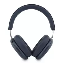 GUESS Metallic Finish Gold Script Logo ENC Wireless Headphones Navy
