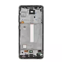 OEM FIXCELL LCD display for SAMSUNG A52 4G/5G AMOLED with frame, black (glass replacement)