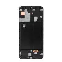 OEM FIXCELL LCD display for SAMSUNG A50 AMOLED with black frame (glass replacement)