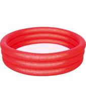 Pripučiamas baseinas raudonas 102x25 cm BESTWAY