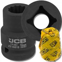 Jcb 3/4" 18mm 12-kampė smūginė galvutė Cr-mo