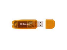 INTENSO 3502490 Intenso pendrive USB RAINBOW LINE ORANGE 64GB