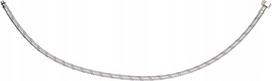 Lankstus pajungimo žarna 1/2" M10x1, 800mm, nerūdijančio plieno pynė