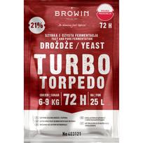 Browin distiliavimo mielės, 403121, 72 h, 21%, 25 L, 0.12 kg