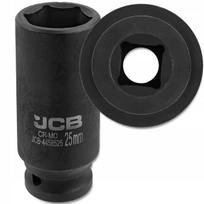 Jcb gilios smūginės galvutės 1/2" 6-kampė 25mm Cr-mo