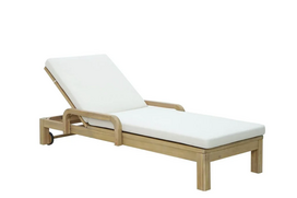 Lauko gultas Marigold, balta sp./ruda sp., 184 cm x 73 cm x 87 cm