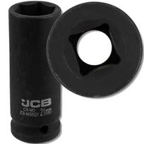 Jcb giluminis smūginis 1/2" Cr-mo 6-kampis 21mm lizdinis raktas