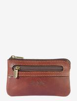 Tony Perotti - Key Pouch With Zipper And Coin Pocket - Kortelių dėklas - Ruda
