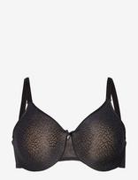 CHANTELLE - C Magnifique Very Covering Bra - Pilnai dengianti liemenėlė - Juoda