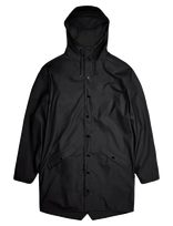Rains - Long Jacket W3 - Lietpaltis - Juoda