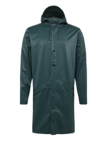 Rains - Long Jacket W3 - Lietpaltis - Žalia
