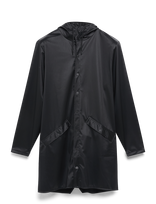 Rains - Long Jacket W3 - Lietpaltis - Juoda
