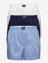 Polo Ralph Lauren - Cotton Boxer 3-Pack - Bokseriai - Marga / raštuota