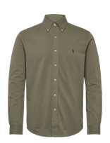 Polo Ralph Lauren - Featherweight Mesh Shirt - Laisvalaiko marškiniai - Chaki spalva