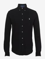 Polo Ralph Lauren - Featherweight Mesh Shirt - Laisvalaiko marškiniai - Juoda