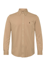 Polo Ralph Lauren - Featherweight Mesh Shirt - Laisvalaiko marškiniai - Smėlio