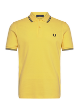 Fred Perry - Twin Tipped Fp Shirt - Marškinėliai trumpomis rankovėmis - Geltona