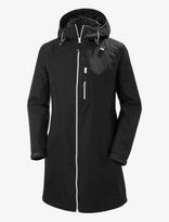 Helly Hansen - W Long Belfast Jacket - Parkų stiliaus paltas - Juoda