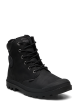 Palladium - Pampa Sport Cuff Wps - Suvarstomi batai - Juoda