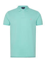 Polo Ralph Lauren - The Iconic Mesh Polo Shirt - Megzti polo marškinėliai trumpomis rankovėmis - Mėlyna
