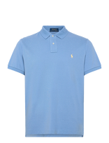 Polo Ralph Lauren - The Iconic Mesh Polo Shirt - Megzti polo marškinėliai trumpomis rankovėmis - Mėlyna