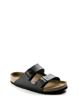 Birkenstock - Arizona Sfb Bf - Plokščiapadės basutės - Juoda