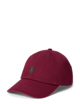 Polo Ralph Lauren - The Iconic Cotton Chino Ball Cap - Kepurė - Burgundiška splava