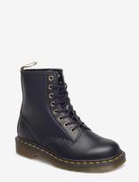 Dr. Martens - Vegan 1460 Black Felix Rub Off - Aulinukai plokščiu kulnu - Juoda