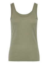 Icebreaker - Women Merino 150 Siren Tank - Marškinėliai be rankovių - Chaki spalva